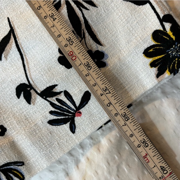 Ann Taylor White Floral Midi Dress Size 2 - Picture 7 of 8
